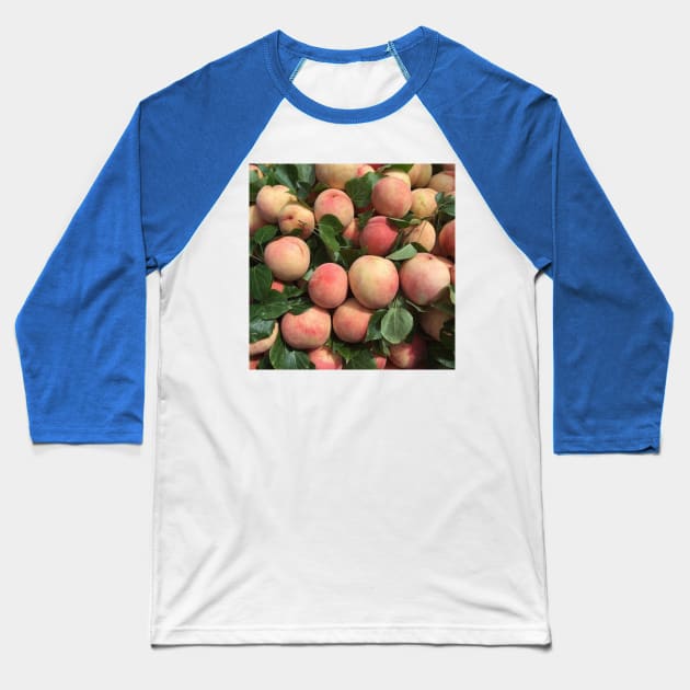 Peaches Baseball T-Shirt by FlowHype